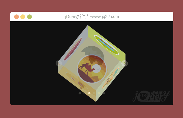 3D立方JQyery源码