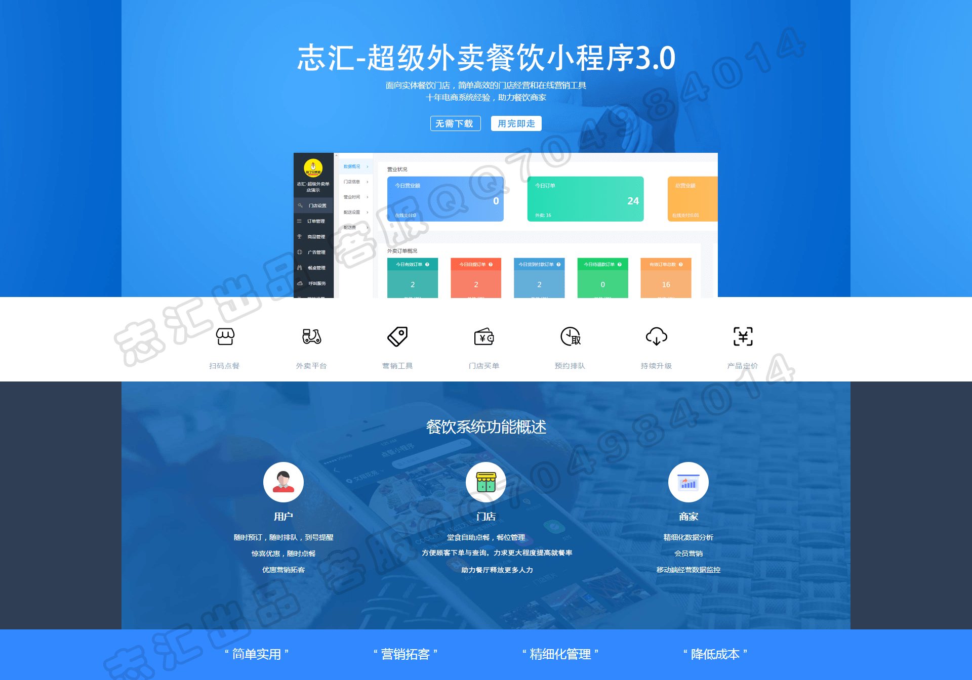 【万弘资源】叮咚外卖小程序6.4.3+超级跑腿2.0.3+前端破解完美运营版