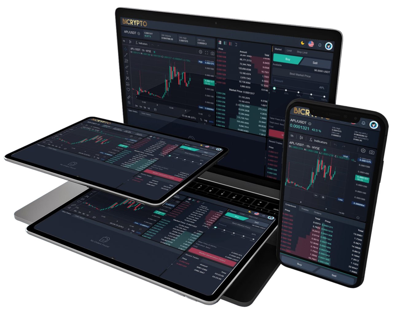 【优选代售】Bicrypto——顶级加密货币交易平台、二元交易、投资、博客、新闻等等.精仿一比一交易所
