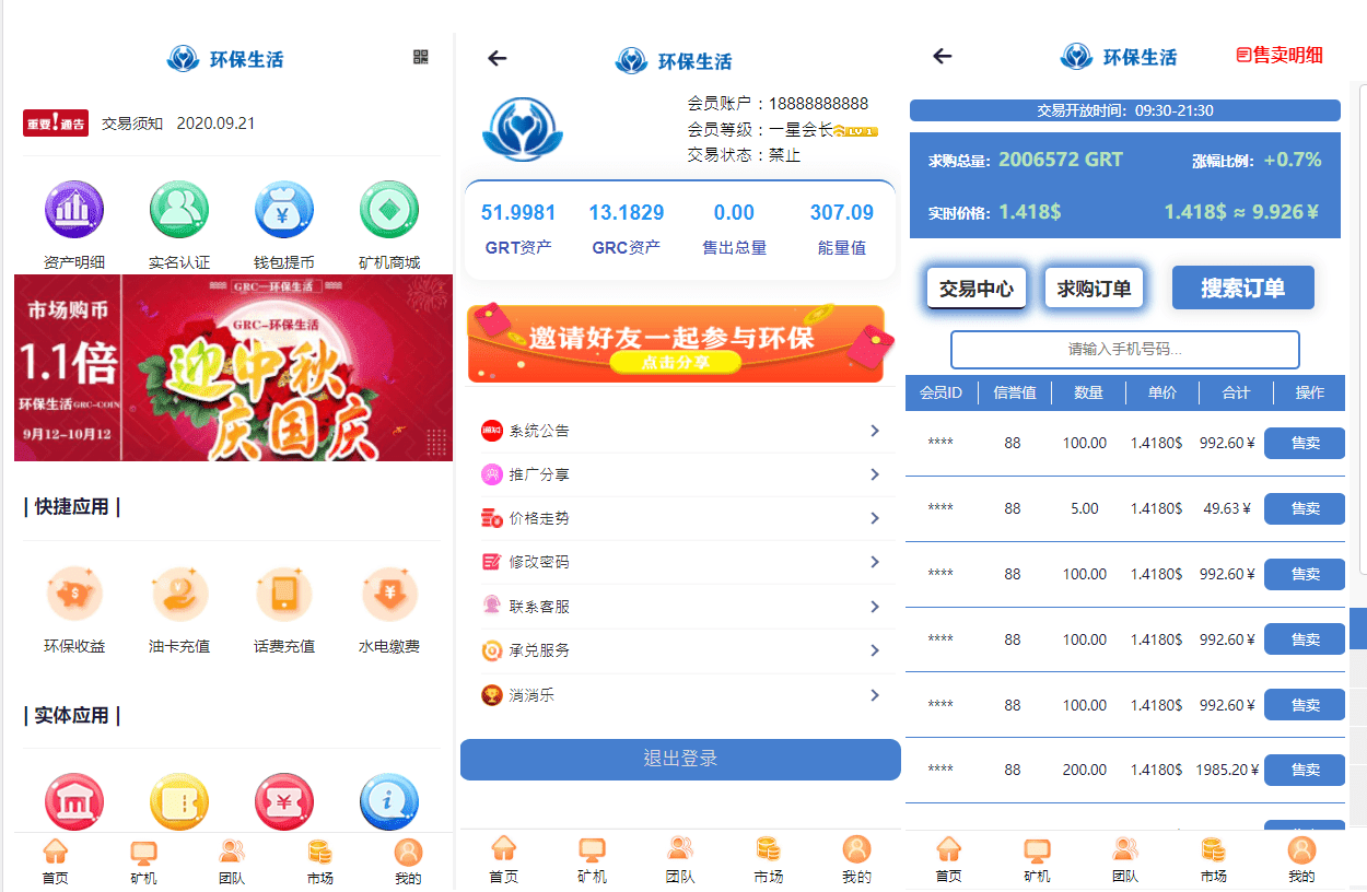 【万弘资源】GRT矿机虚拟币投资理财系统/区块链源码/云矿机算力
